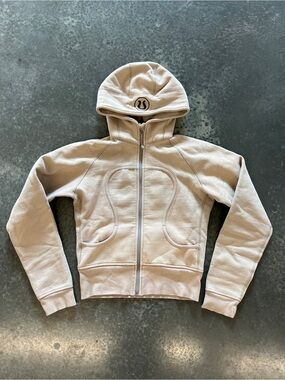 Lululemon OG Scuba Full Zip Hoodie - Tan